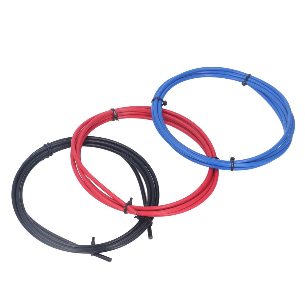 X CANSUN 3 Stück Fahrrad Bremszug Hülle Set Fahrrad Bremszug Set für Mountainbike 3 Farben
