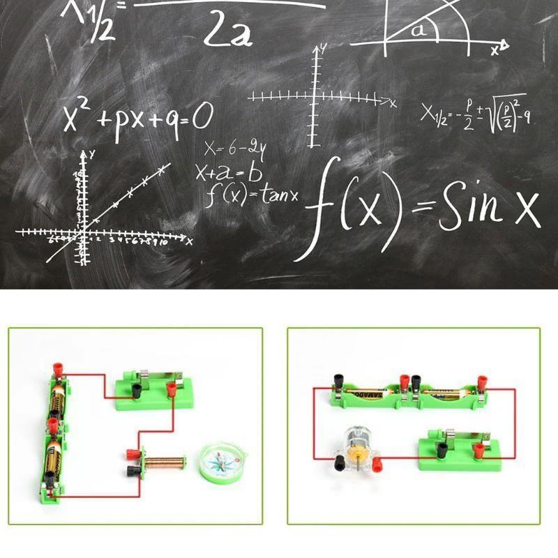Physics Labs Circuit Learning Kit Basic Electricity Discovery Principles Kit for Science Study Parts Science Education