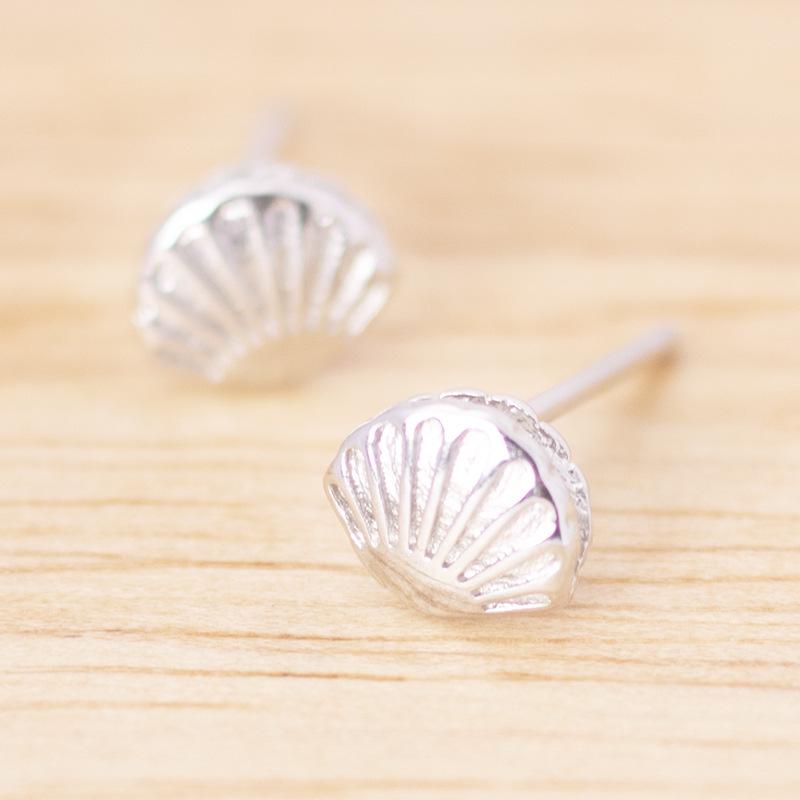 Modne koreańskie kolczyki sztyfty ze srebra s925: Prosty geometryczny design dla kobiet - 25 najlepiej sprzedających się stylów