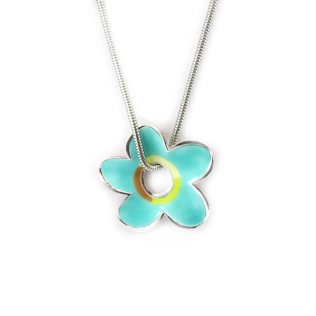 Les Trésors De Lily [L2999] - Green 'Mimosas' Designer Necklace