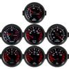 52mm Car Gauge Smoke Len Tachometer RPM Turbo Boost Gauge Bar PSI Vacuum Water Temp Meter Oil Pressure Gauge For 12V Gasoline