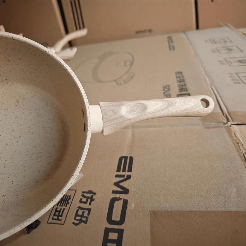 16cm Maifan Stone Non-stick Milk Pot with Steamer