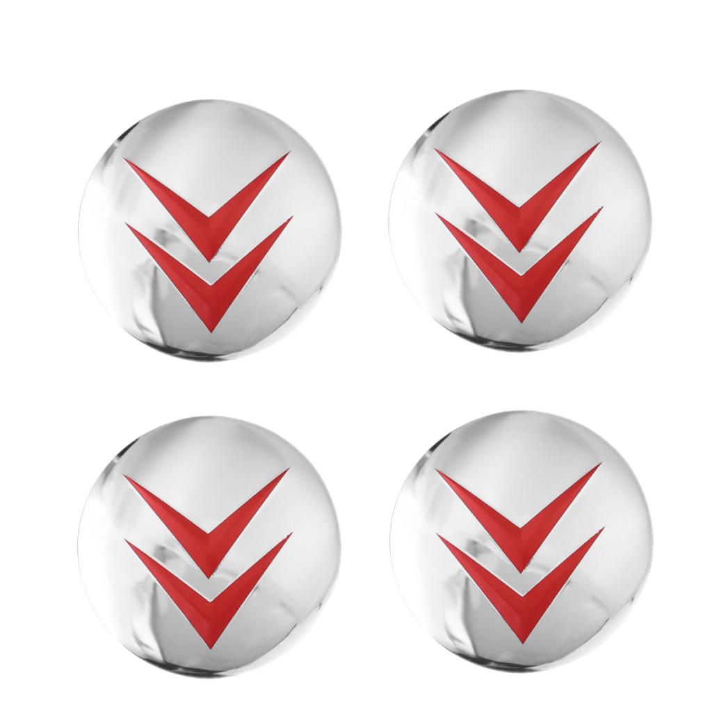 Citroen-wwwn-4Pcs Car Aluminum Wheel Center Hub Cap Tire Rim Sticker Decoration For Citroen C3 C4 C5 C1 C2 Berlingo Grand Picasso Jumper Jumps am236