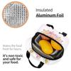 Schattig Eenhoorn Cartoon Patroon Draagbare Lunchbox Vrouwen Waterdicht Thermisch Koeler Voedsel Geïsoleerde Lunchtas School Kinderen Student