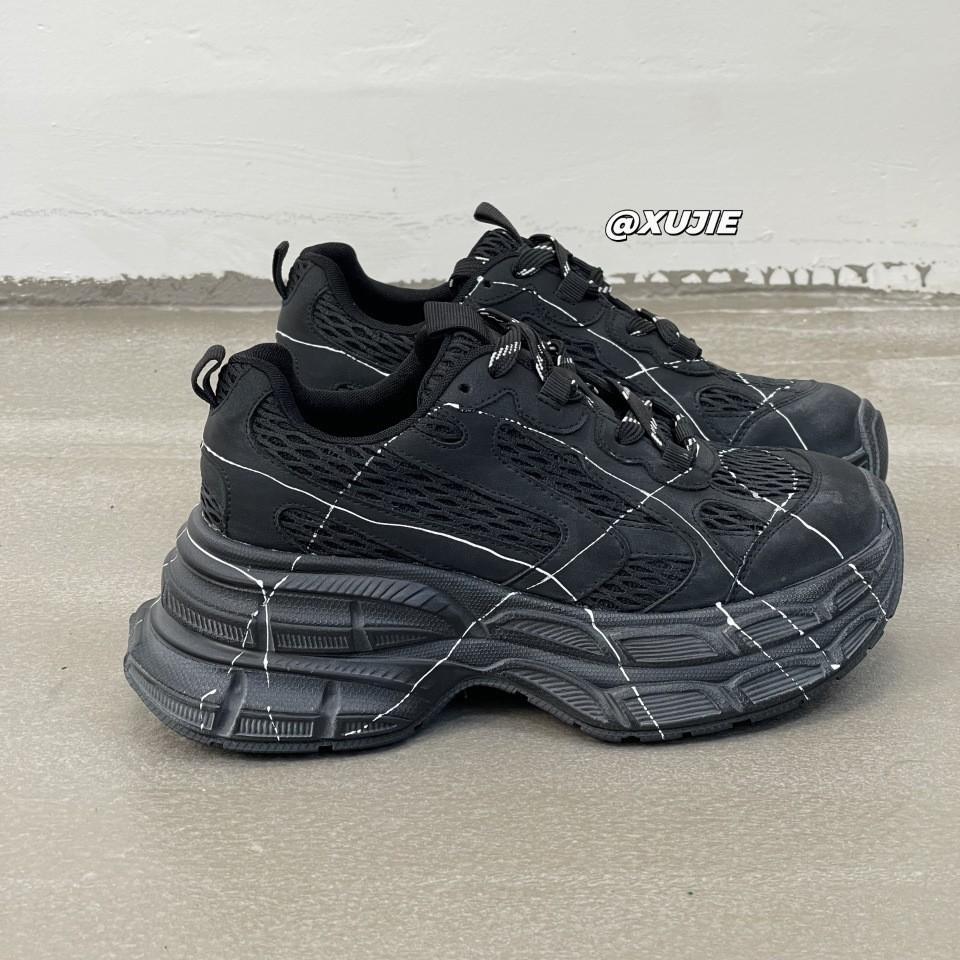 Paris Daddy shoes women's 2025 autumn new thick-soled heightened and old lightweight versatile breathable casual sports shoes