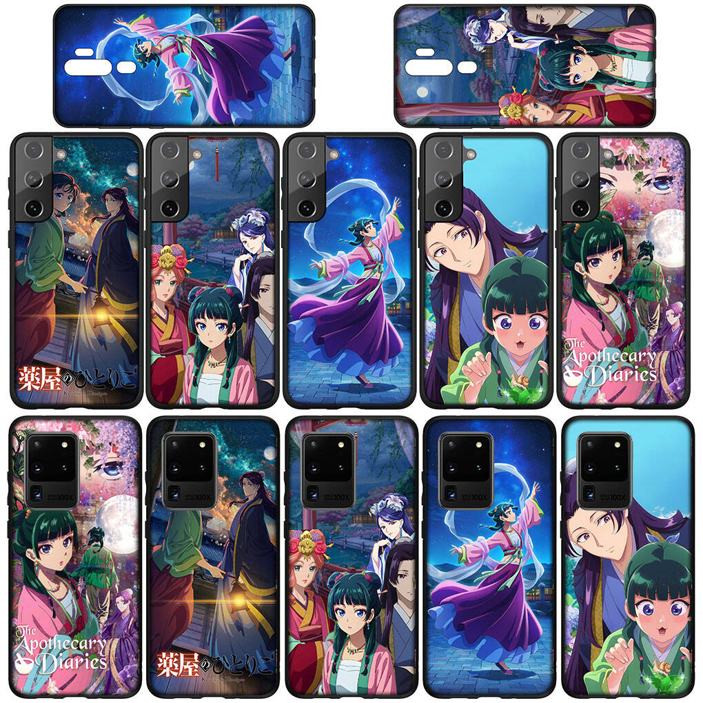 for Motorola Moto Edge 70 60 50 G54 G86 Samsung Galaxy S25 iPhone 17 16 15 Xiaomi Redmi Note 14 Pro Max Phone Case Anime The Apothecary Diaries Cover