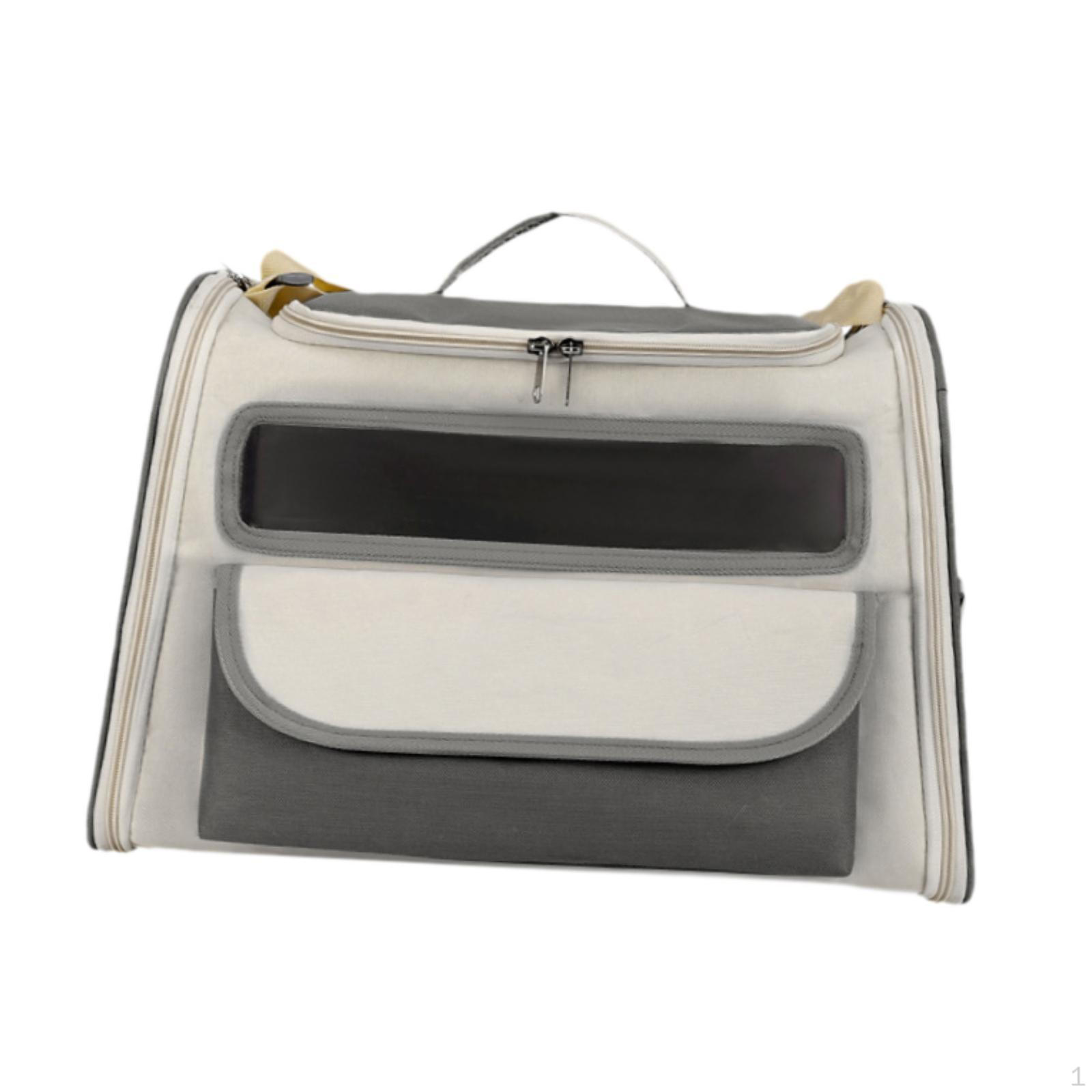 

Кошачий рюкзак-переноска, сумка-переноска, портативная сумка для путешествий для котят и мелких животных чёрный