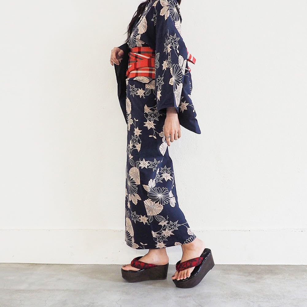 Platform Geta Thong Sandals by Ashinaga Ojisan by Ashinaga Ojisan Japanese shoe size [Ashinaga Ojisan] (by_8980664) / / (Black, dimensions, Adult,