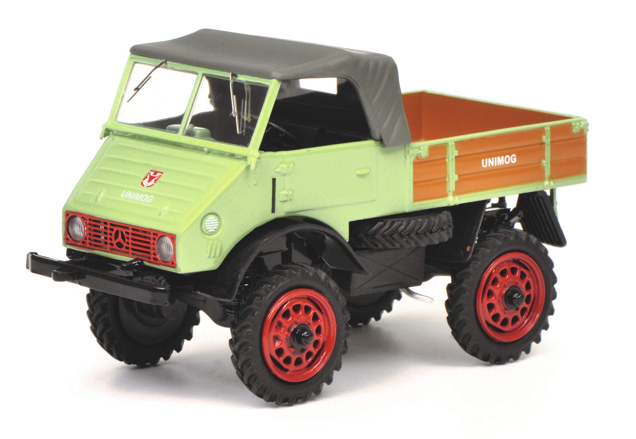 

Schuco Unimog 401 Light Green 450313200 світло-зелений колір
