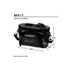 Daiwa Waist Creel 35(F) Bik Black Stream Bag