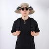 Breathable Outdoor Wide Brim Sun Hat UPF 50+ Wide Brim Solar Fan Hat  for Men Women