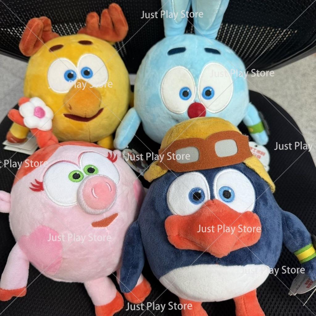 15cm PinCode Plush Toys doctor Pin Stuffed Toys Babyriki Baby Rabbit Pig Deer Smesharik Cartoon Animals Plushie Christmas Gifts