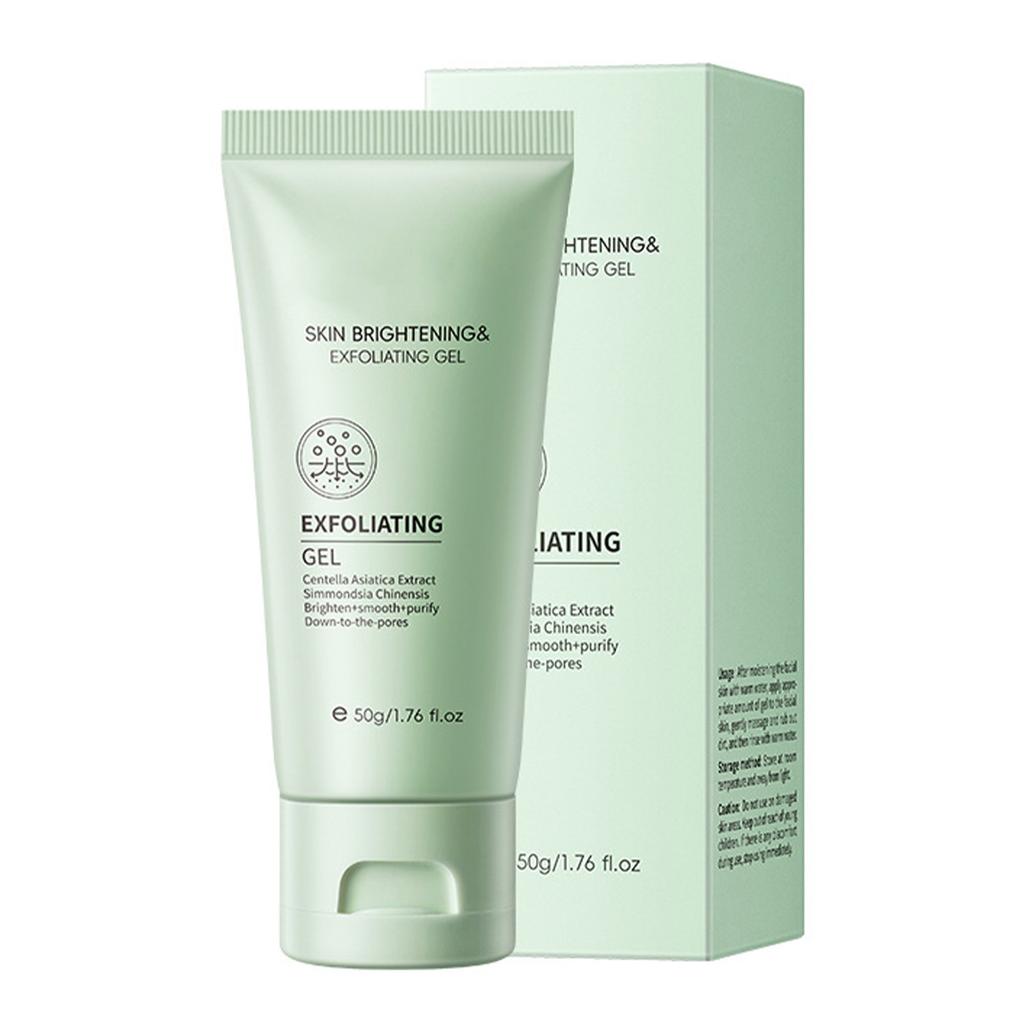 1Pc 50g Exfoliating Gel – Gentle Facial Cleanser for Daily Skincare, Smoothing & Hydrating Face Wash