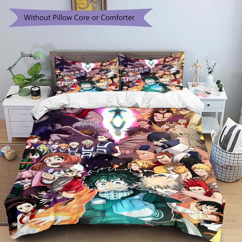 Hero'S Journey Unite Print 3Pcs Bedding Setduvet Cover With 2 Bedropillowcase Home Birthday Gift