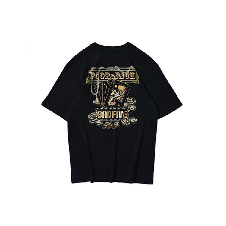 Li-Ning BadFive Graphic Loose Fit T-shirt Black Men s AHSR469-6 L