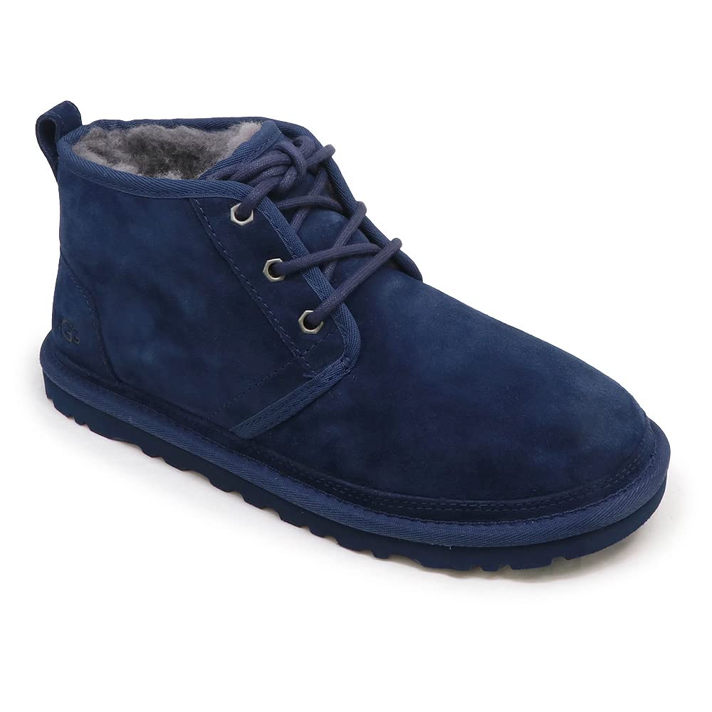 UGG Suede NEUMEL Boots Men's (New Navy, 29-point, 0-centimeter measurement) [Used]