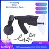 8x Monocular Birdwatching Scope with Sound Collector and Large Ear Muffs; Wide-Angle View