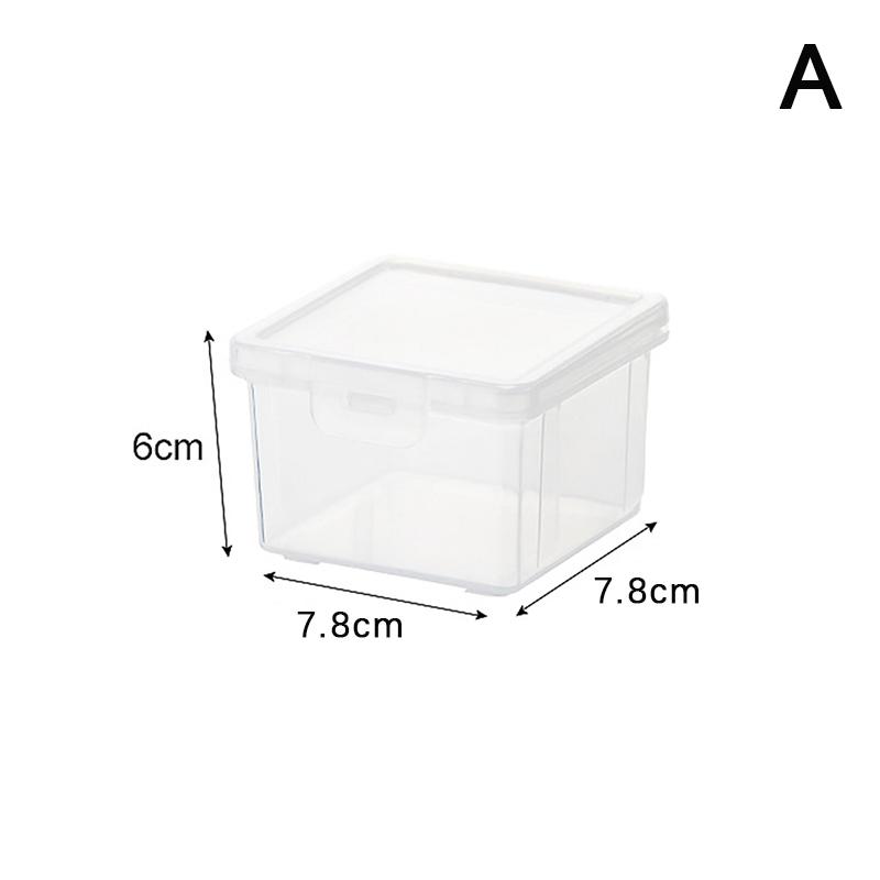

Пылезащитный контейнер для хранения ватных палочек, прозрачная коробка для косметических губок Beauty Egg, органайзер для косметических подушечек, чехол для ванной комнаты 9.5*9.5*6cm