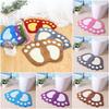 Absorbent Foot Nonslip Shape Bath Bathroom Bedroom Floor Shower Soft Mat Rug