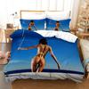 Bikini Themed Home Bedding Set 3D Digital Printing Bedding Set AU Full Size Single/double Home Decoration