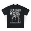 Maglietta Comfort Colors Demi Lovato It's Not That Deep Tour