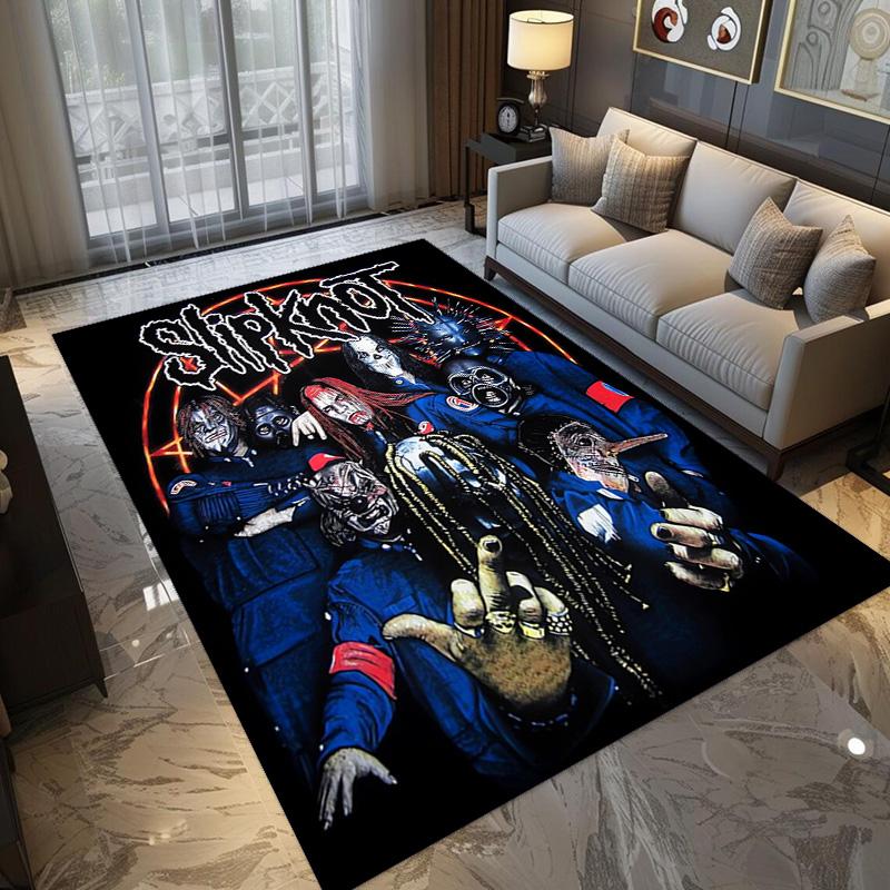 Slipknot: Chaos Rebellion carpet printing Suitable for all seasons Dormitory decoration Christmas gifts Bathroom mat