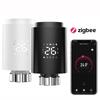 AEE4-Tuya Zigbee Smart Radiator Actuator TRV Programmable Thermostatic Radiator Valve App Remote Temperature Controller