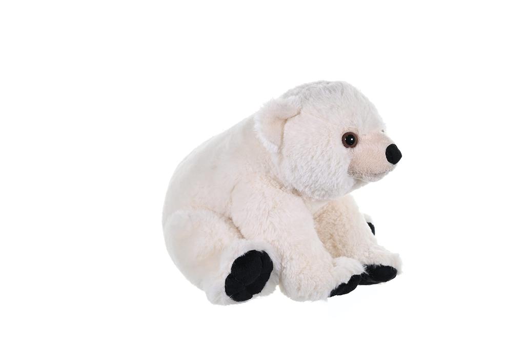 Wild Republic Polar Bear Plush Soft Wild W25 X D28 X H24cm Toy, Animal, Gift,