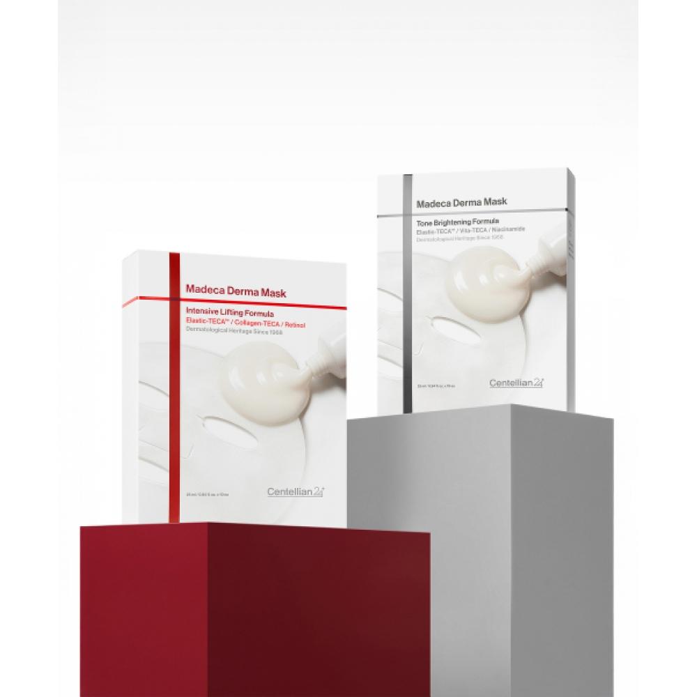 

Centellian24 [2pack] Madeca Derma Mask Intensive Lifting 10 Sheets + Tone Brightening Formula 10 Sheets FREE