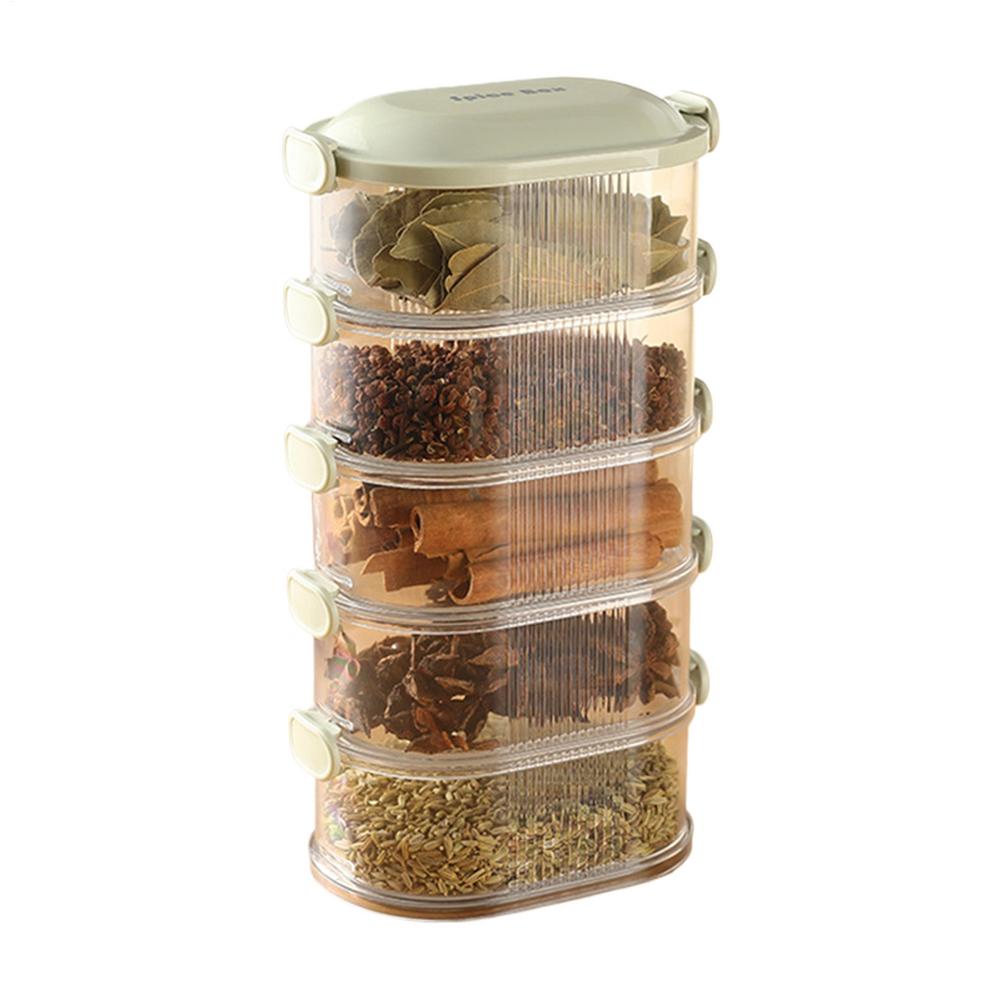 Food Storage Containers Stackable Space-Saving Canister Pantry Organization Box for Family Gathering Picnic Kitchen Party