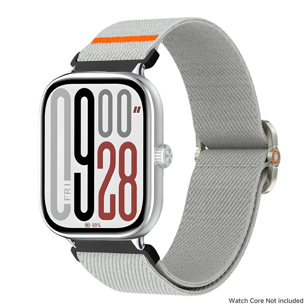 Elastic Nylon Band For Xiaomi Watch Miband 9/8 Pro Braided Sport Strap For Redmi Watch 6 5 4 Smartwatch Bracelet Accessories