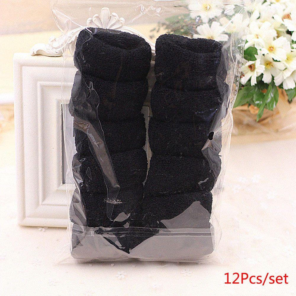 

Хлопковые Девочки Конфетный Цвет 12 Шт./Набор Повязка Эластичная Резинка для Хвоста Кольцо для Волос Резинка Кольцо Веревка чёрный