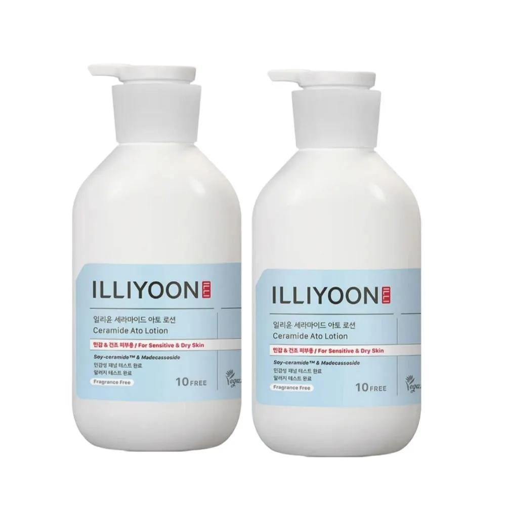 ILLIYOON Moisturizing Ceramide Ato Lotion 564ml 2 Pieces