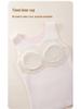 Middle/High School Girls' Warm Fleece-Lined Vest with Development Bra and Belly Protector