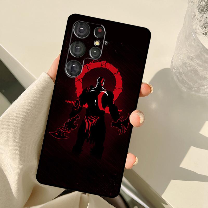 God of War Hülle Für Samsung Galaxy S25 S24 S23 S22 S21 S20 Ultra S9 S10 Plus S21 FE S25 FE Rückabdeckung