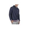 Fila Vintage Kapuzen-Sweatshirt mit Streifen Retro Langarm Unisex Sweatshirt Blau LM1832AN-410