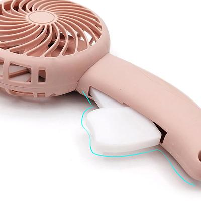 Ventilador portátil de presión manual, mini ventilador de mano sin batería, ventilador de dibujos animados, enfriador de aire de verano, ventilador de viaje para el hogar