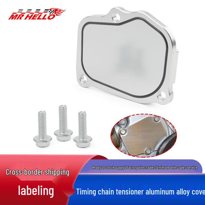 

Honda K20/K24 Engine Aluminum Timing Chain Tensioner Cover MrHello