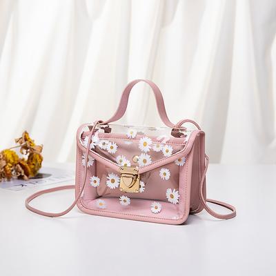 Daisy Single Shoulder Bag Fashion Women's Bag Transparent Jelly Bag Handbag
