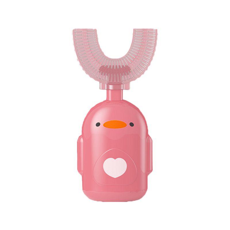 Adorable Silicone U-shaped Toothbrush For Toddlers Safe And Comfortable
