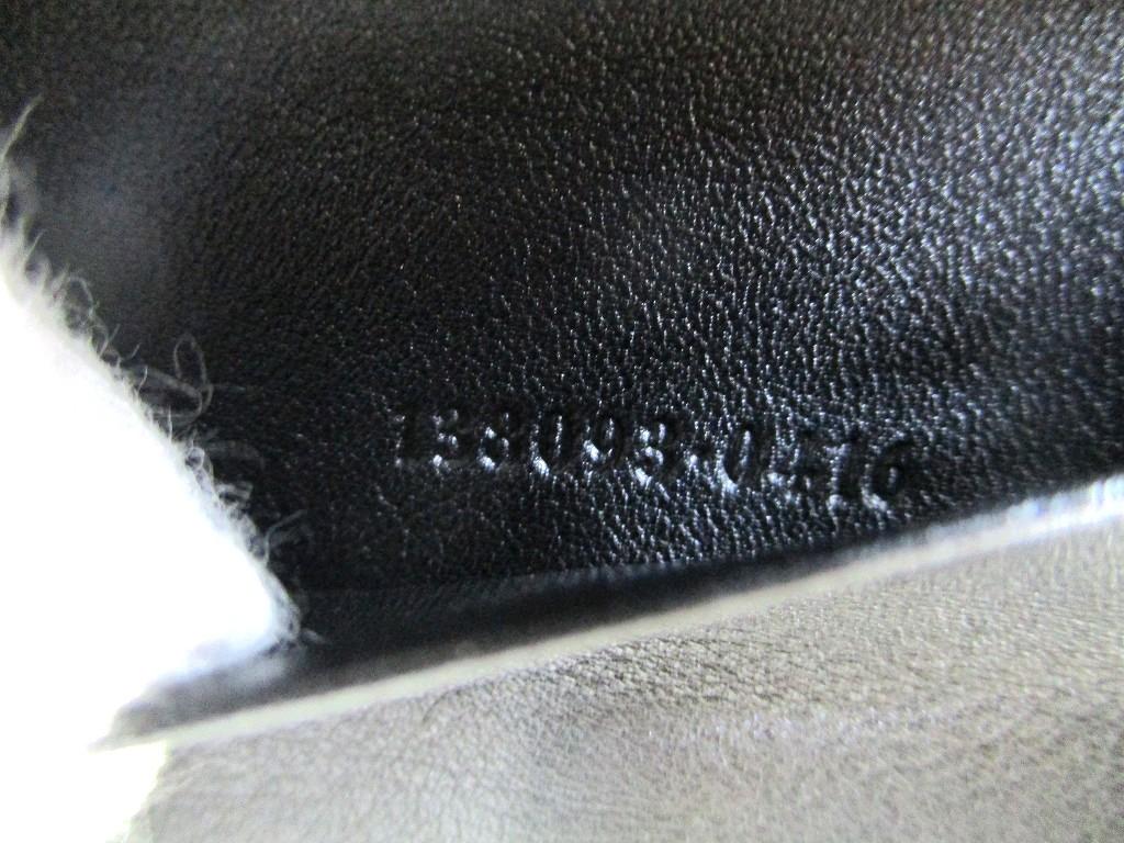 Authentic GUCCI Guccissima Black Leather 6 Pics Key Chain #921  Refurbished