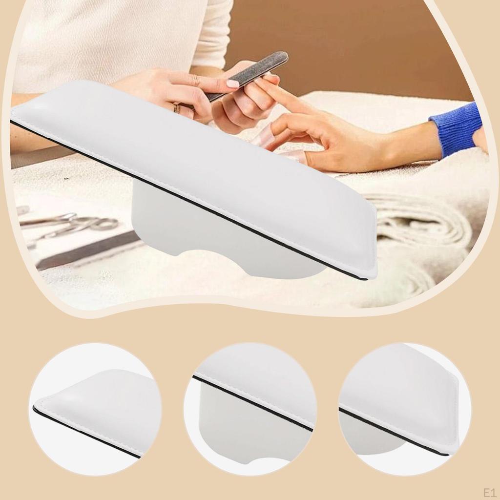 Nail Arm Rest Hand Pillow Anti Slip for Acrylic Nails Detachable Professional Cushion