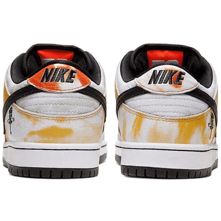 Nike Dunk Low SB Tie Dye Rayguns 2019 Unisex Sneakers White Orange-Flash BQ6832-101