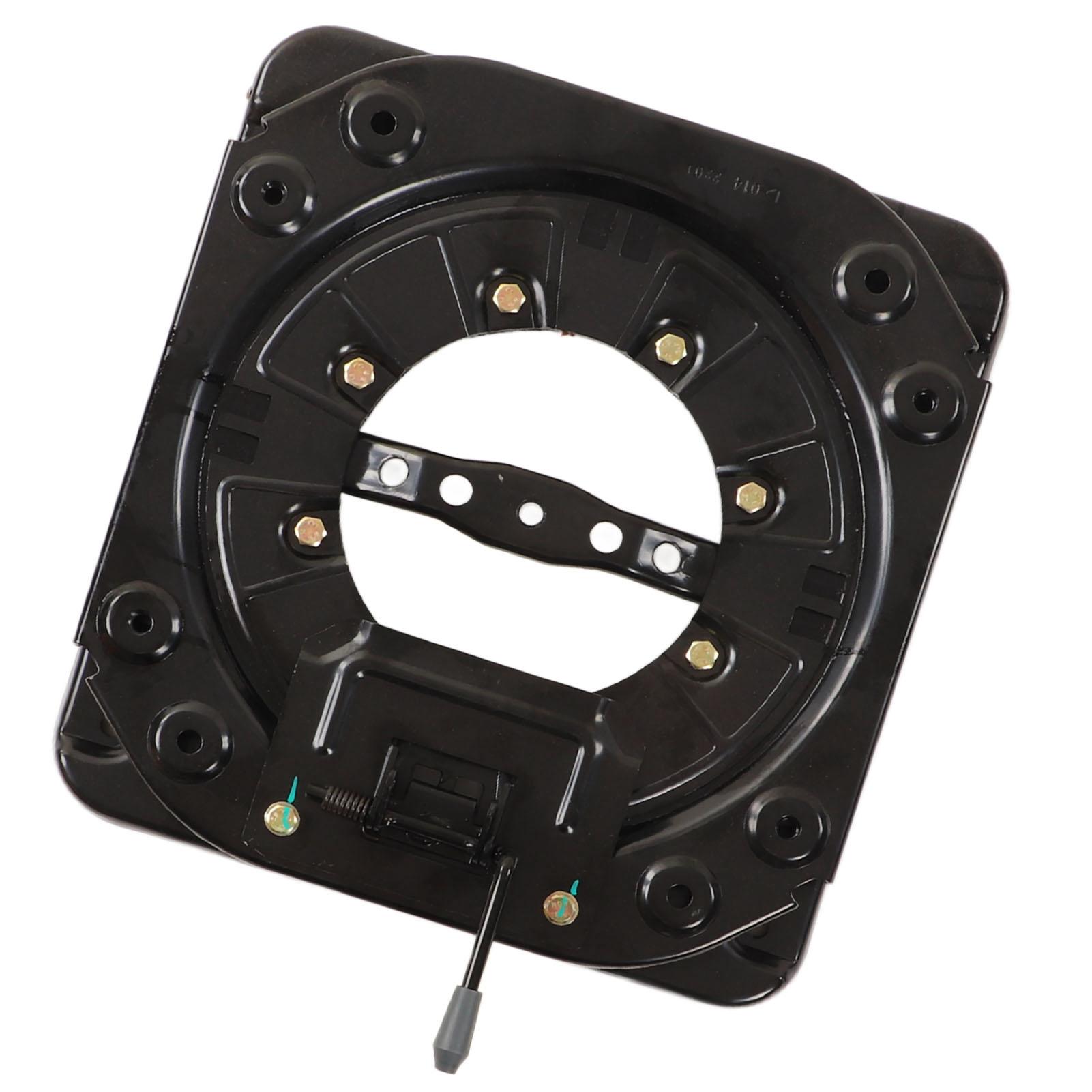

Heavy Duty Seat Swivel Base Steel Plate 360 Degree Rotatable 130kg Load for RV Camper Boat Bus чёрный