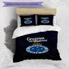 Cruzeiro Esporte Clube Printed Pattern Duvet Cover Set – includes 1 duvet cover and 2 matching pillowcases Bedroom decor Christmas gifts