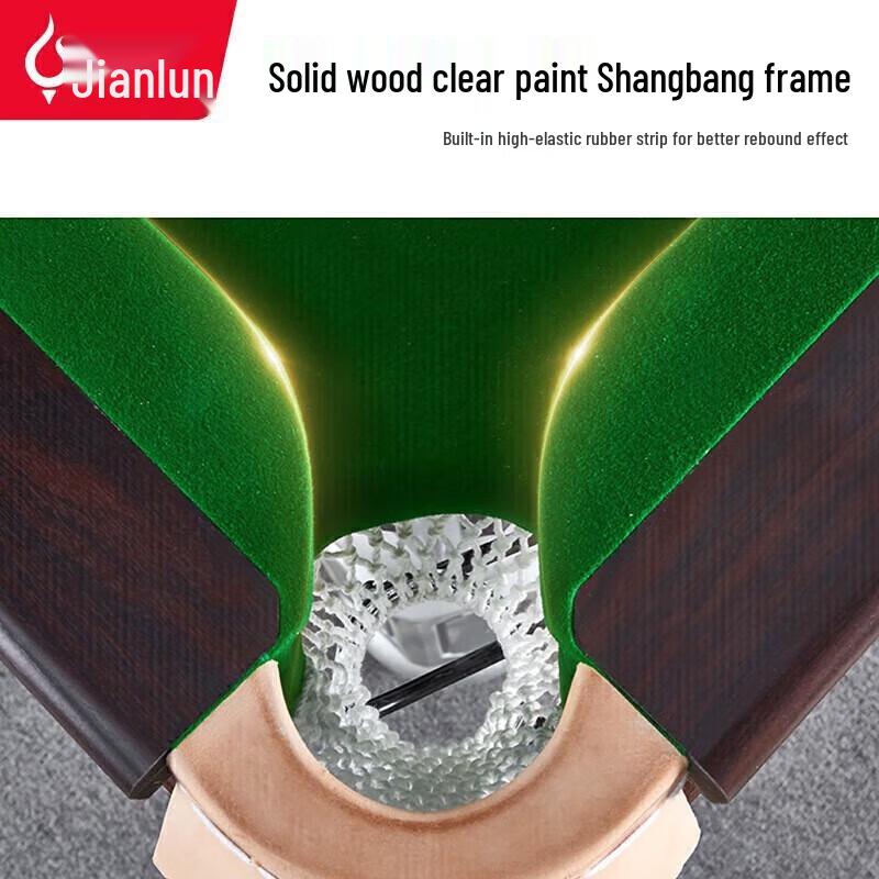 JEEANLEAN Standard 8-Ball Nine-Foot Billiard Table