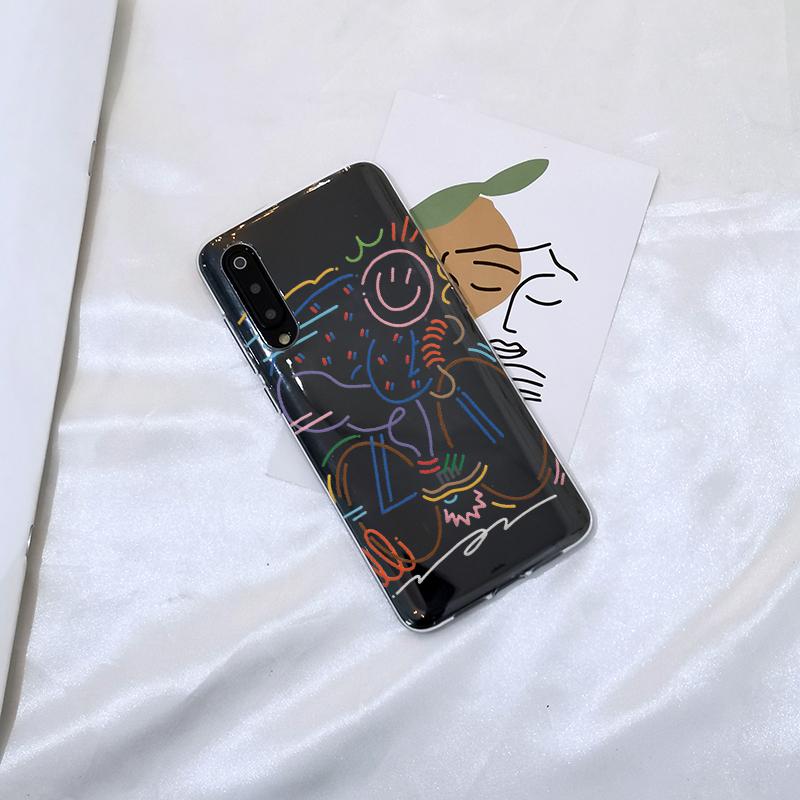 

Чехол для телефона для Xiaomi Mi 9T 8 PRO, мягкий граффити, цветочное сердце, картина для девочек, простая задняя крышка для Xiaomi Mi 9 SE A3, силиконовый чехол Black Shark 3Pro