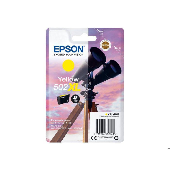 EPSON Cartouche d'encre originale 502XL - 6.4 ml - haute capacité - Jaune