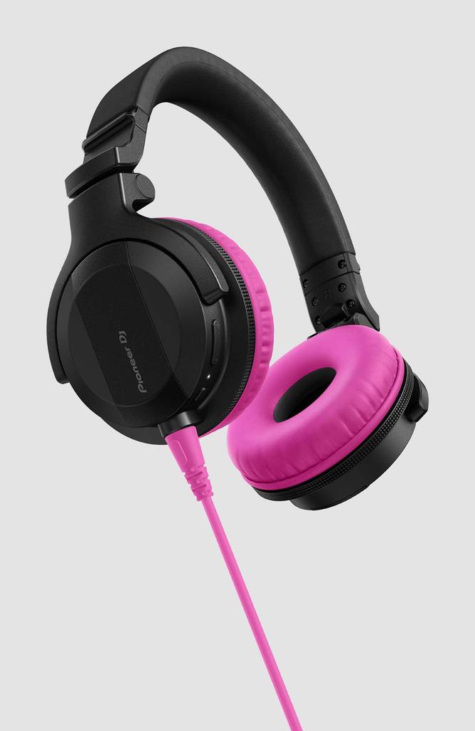 Pioneer DJ Spiralkabel und Ohrpolster HDJ-CUE1 (Rosa) HC-CP08-V