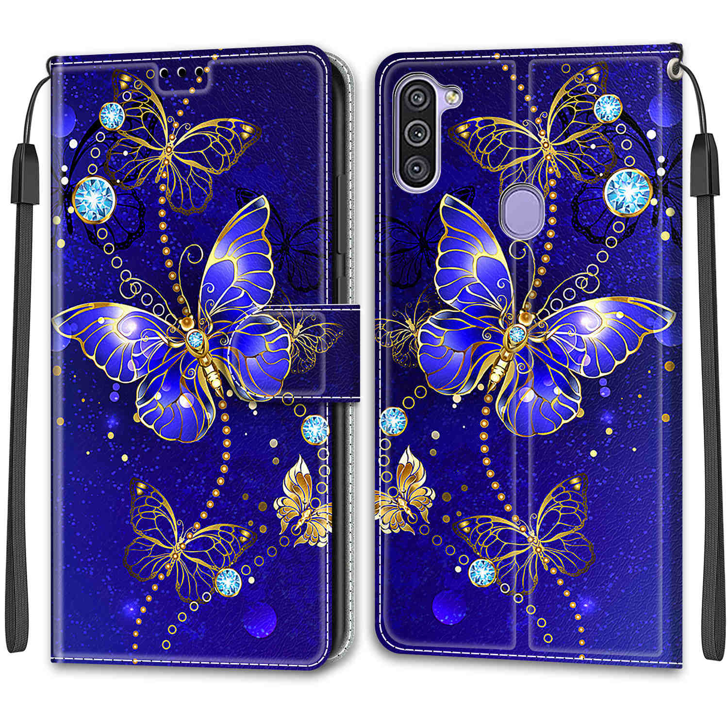 

Розкішний розписний шкіряний чохол Wallet Book Style Protective Cover для Samsung Galaxy M12/M02s/M13 5G/A04 4G/M13 4G/M23 5G/M53 5G/M52 5G/M33 5G/M32 4G/M11 Samsung Galaxy M23 5G